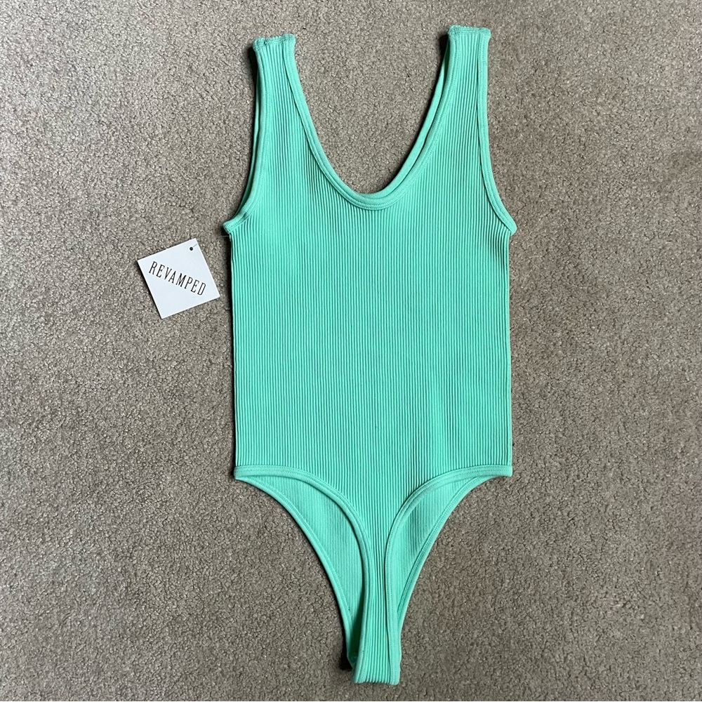 ReVamped Ribbed Bodysuit - Picture 2 of 2